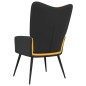 vidaXL Relaxsessel Senfgelb Samt und PVC vidaXL Relaxsessel Senfgelb Samt und PVC