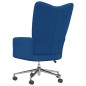 vidaXL Relaxsessel Blau Samt vidaXL Relaxsessel Blau Samt