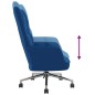 vidaXL Relaxsessel Blau Samt vidaXL Relaxsessel Blau Samt