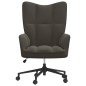 vidaXL Relaxsessel Dunkelgrau Samt vidaXL Relaxsessel Dunkelgrau Samt