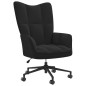 vidaXL Relaxsessel Schwarz Samt vidaXL Relaxsessel Schwarz Samt