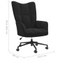 vidaXL Relaxsessel Schwarz Samt vidaXL Relaxsessel Schwarz Samt