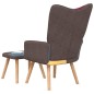 vidaXL Relaxsessel mit Hocker Patchwork Stoff vidaXL Relaxsessel mit Hocker Patchwork Stoff