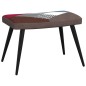 vidaXL Relaxsessel mit Hocker Patchwork Stoff vidaXL Relaxsessel mit Hocker Patchwork Stoff