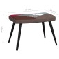 vidaXL Relaxsessel mit Hocker Patchwork Stoff vidaXL Relaxsessel mit Hocker Patchwork Stoff