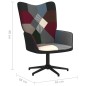 vidaXL Relaxsessel Patchwork Stoff vidaXL Relaxsessel Patchwork Stoff