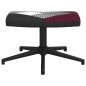 vidaXL Relaxsessel mit Hocker Patchwork Stoff