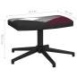vidaXL Relaxsessel mit Hocker Patchwork Stoff