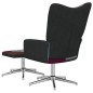 vidaXL Relaxsessel mit Hocker Patchwork Stoff vidaXL Relaxsessel mit Hocker Patchwork Stoff