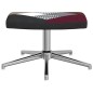 vidaXL Relaxsessel mit Hocker Patchwork Stoff vidaXL Relaxsessel mit Hocker Patchwork Stoff