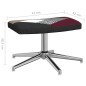 vidaXL Relaxsessel mit Hocker Patchwork Stoff vidaXL Relaxsessel mit Hocker Patchwork Stoff