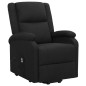vidaXL Aufstehsessel Schwarz Stoff vidaXL Aufstehsessel Schwarz Stoff