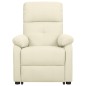 vidaXL Aufstehsessel Creme Stoff vidaXL Aufstehsessel Creme Stoff