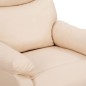 vidaXL Aufstehsessel Creme Stoff vidaXL Aufstehsessel Creme Stoff