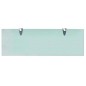 Schwebende Regale 2 Stk. Glas 60x20 cm 8 mm Schwebende Regale 2 Stk. Glas 60x20 cm 8 mm