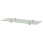 Schwebende Regale 2 Stk. Glas 70x10 cm 8 mm Schwebende Regale 2 Stk. Glas 70x10 cm 8 mm