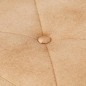 vidaXL Ohrensessel mit Hocker Creme Canvas vidaXL Ohrensessel mit Hocker Creme Canvas