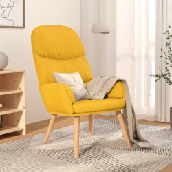 vidaXL Relaxsessel Senfgelb Stoff