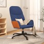vidaXL Relaxsessel Blau Stoff vidaXL Relaxsessel Blau Stoff