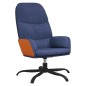 vidaXL Relaxsessel Blau Stoff vidaXL Relaxsessel Blau Stoff