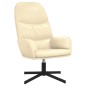 vidaXL Relaxsessel Cremeweiß Kunstleder vidaXL Relaxsessel Cremeweiß Kunstleder