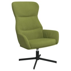 vidaXL Relaxsessel Hellgrün Samt