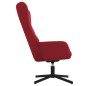 vidaXL Relaxsessel Weinrot Samt vidaXL Relaxsessel Weinrot Samt