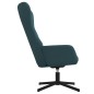 vidaXL Relaxsessel Blau Samt vidaXL Relaxsessel Blau Samt