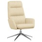 vidaXL Relaxsessel Creme Stoff vidaXL Relaxsessel Creme Stoff