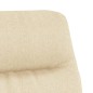 vidaXL Relaxsessel Creme Stoff vidaXL Relaxsessel Creme Stoff