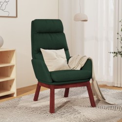 vidaXL Relaxsessel Dunkelgrün Stoff