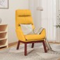 vidaXL Relaxsessel Senfgelb Stoff vidaXL Relaxsessel Senfgelb Stoff