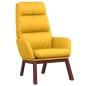 vidaXL Relaxsessel Senfgelb Stoff vidaXL Relaxsessel Senfgelb Stoff