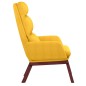 vidaXL Relaxsessel Senfgelb Stoff vidaXL Relaxsessel Senfgelb Stoff