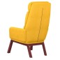 vidaXL Relaxsessel Senfgelb Stoff vidaXL Relaxsessel Senfgelb Stoff