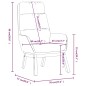 vidaXL Relaxsessel Senfgelb Stoff vidaXL Relaxsessel Senfgelb Stoff