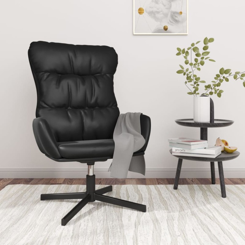 vidaXL Relaxsessel Schwarz Kunstleder vidaXL Relaxsessel Schwarz Kunstleder