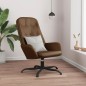 vidaXL Relaxsessel Braun Glänzend Kunstleder vidaXL Relaxsessel Braun Glänzend Kunstleder