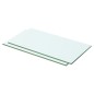 Regalböden 2 Stk. Glas Transparent 50 x 20 cm Regalböden 2 Stk. Glas Transparent 50 x 20 cm