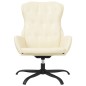 vidaXL Relaxsessel Creme Kunstleder vidaXL Relaxsessel Creme Kunstleder