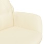 vidaXL Relaxsessel Creme Kunstleder vidaXL Relaxsessel Creme Kunstleder