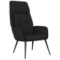 vidaXL Relaxsessel Schwarz Wildleder-Optik vidaXL Relaxsessel Schwarz Wildleder-Optik