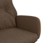 vidaXL Relaxsessel Braun Stoff und PVC vidaXL Relaxsessel Braun Stoff und PVC