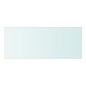 Regalböden 2 Stk. Glas Transparent 50 x 20 cm Regalböden 2 Stk. Glas Transparent 50 x 20 cm