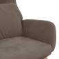 vidaXL Relaxsessel Braun Samt vidaXL Relaxsessel Braun Samt