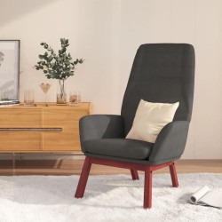 vidaXL Relaxsessel Dunkelgrau Stoff