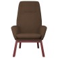 vidaXL Relaxsessel Braun Stoff vidaXL Relaxsessel Braun Stoff