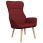 vidaXL Relaxsessel Weinrot Stoff vidaXL Relaxsessel Weinrot Stoff