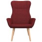 vidaXL Relaxsessel Weinrot Stoff vidaXL Relaxsessel Weinrot Stoff