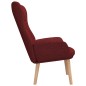 vidaXL Relaxsessel Weinrot Stoff vidaXL Relaxsessel Weinrot Stoff